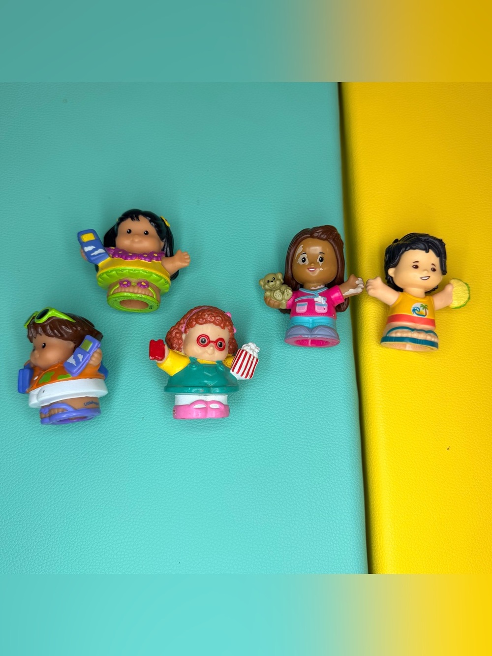 Little People Fisher Price Girls Toy Figurines Set of 5